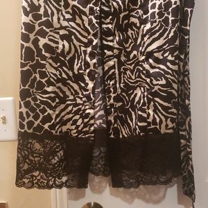 Animal print dress